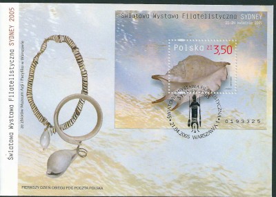 2005 r. FDC Nr.4030.Sydney2005.