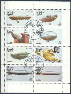 1977 r. Mi 968 - 975 Oman.