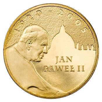 Jan Paweł II 1920-2005 JPII 2zł Mennicza 2005