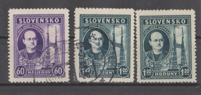 Słowacja 1939 - 46-47 kasowane i czysty