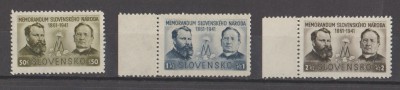 Słowacja 1941 - Mi 85-87 czyste