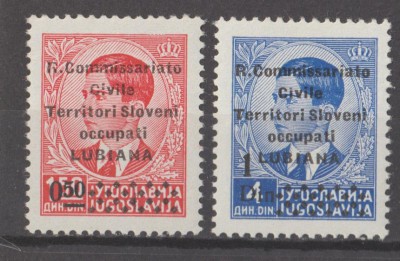 OKUPACJA LUBIANA 1941 ROK,SAS. 39-40**