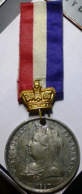 Piękny medal z Francji 1897r.