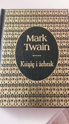 KSIĄŻKA - MARK TWAIN - KSIĄŻĘ I ŻEBRAK