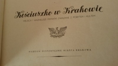 KOŚCIUSZKO W KRAKOWIE
