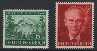 Deutsche Reich Mi 855, 856 - postfrish 1943
