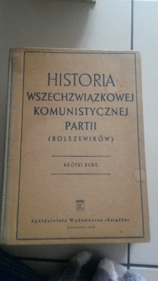 HISTORIA WSZECHZWIĄZKOWEJ KOMUNISTYCZNEJ PARTII