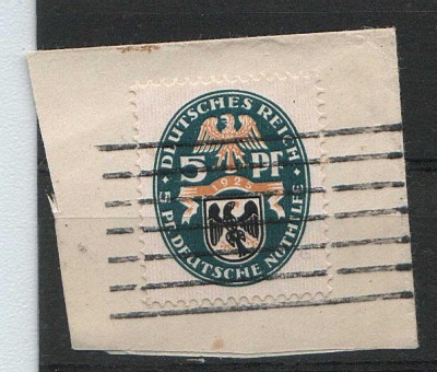 Deutsche Reich Mi 375 - na wycinku 1925