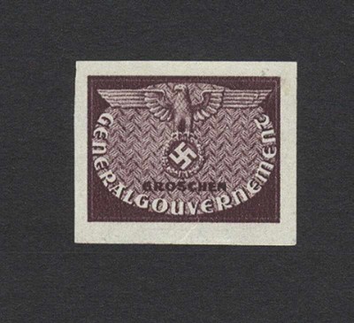 1940 r. Gen. Gub. U 16** P 1 z gwar.