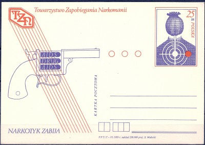 1989 r Kartka Cp 998**