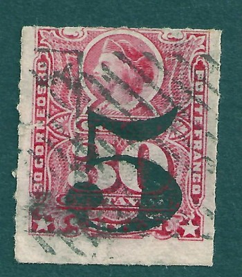 1899 r. Mi 33 A5 kas. Chile.