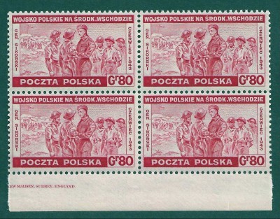 1943 r. M 338**.  Emigracja.