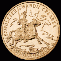 2010 r 2 zł. Szwoleżer Napoleona I.