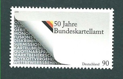 2008 r. Niemcy Mi 2641** i  Mi 2712**.