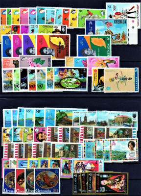 GRENADA-zbiorek lata 60'-70'-80' MNH**! GRATIS WYSYŁKA!