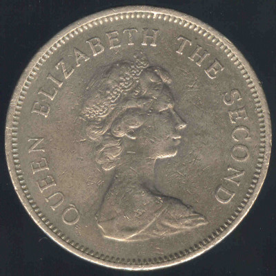 Hong Kong 1 Dolar 1978