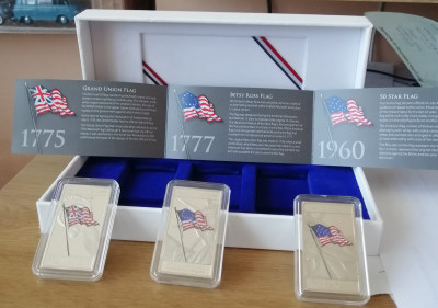 Zmiany wizerunku flagi amerykańskiej