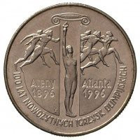 1995 r. 2 zł 100 Lat Igrzysk