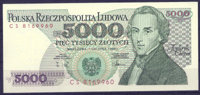 1988 r 5000 zł. CS. UNC.