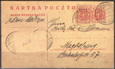 Cp 039 Jabłonowo - Magdeburg