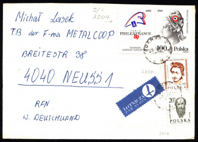 1989 Gdańsk - Neuss
