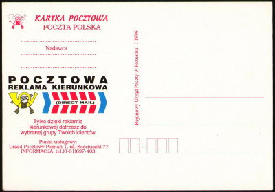 KP Pocztowa reklama kierunkowa **