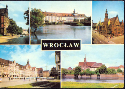 Wrocław 13 Muzeum, Ratusz, Rynek, kości&oacute;ł św. Krzyża