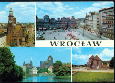 Wrocław 25 Ratusz, Plac Solny, Ostr&oacute;w Tumski