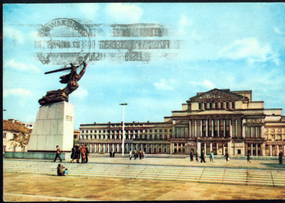 Warszawa - pomnik Nike