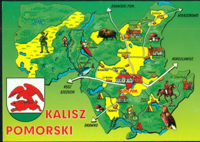 Kalisz Pomorski - obieg Jawor  Frankfurt