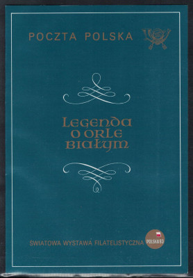 1993 Legenda o orle białym - Karnet Fi bl 152A + Pr&oacute;ba