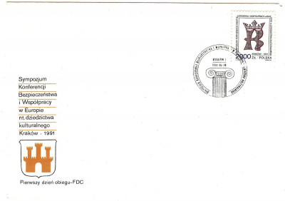 FDC 1991 S-899 Fi 3185 Sympozjum KBWE