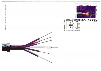 FDC 1994 S-979 Fi 3346 75 lat Stowarzyszenia Elektryk&oacute;w