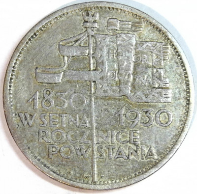 5 złotych SZTANDAR 1930 r.