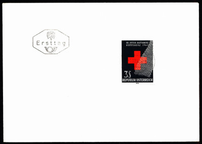 Austria FDC 1965 Mi 1195 XX International Red Cross Conferen