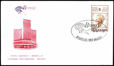 Belgia FDC 1972 Mi 1690 Stampexhibition BELGICA '72