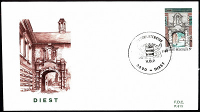 Belgia FDC 1980 Mi 2049 Tourism