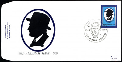 Belgia FDC 1982 Mi 2116 Birth Centenary of Abraham Hans