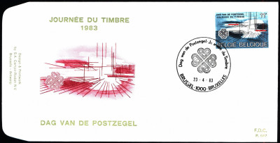 Belgia FDC 1983 Mi 2141 Stamp Day