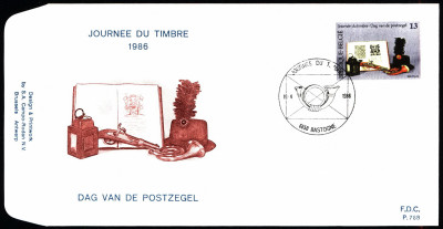 Belgia FDC 1986 Mi 2262 Stamp Day