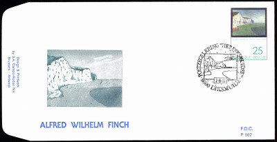 Belgia FDC 1991 Mi 2469 Finch, Alfred Wilhelm