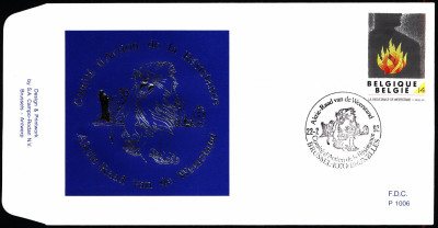 Belgia FDC 1992 Mi 2496 Resistance in Second World War