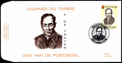 Belgia FDC 1995 Mi 2648 Post Day