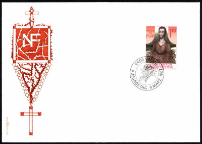 Liechtenstein FDC 1987 Mi 918 Holy Nicolaas