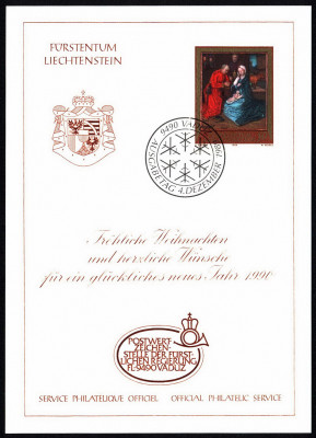 Liechtenstein MC 1989 Mi 979 Christmas