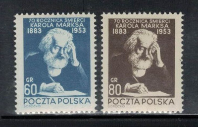 Polska 1953 Fi 657-58 **