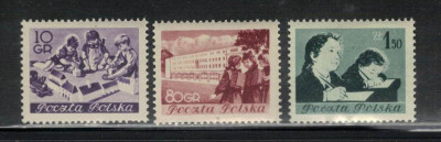 Polska 1953 Fi 693-95 **