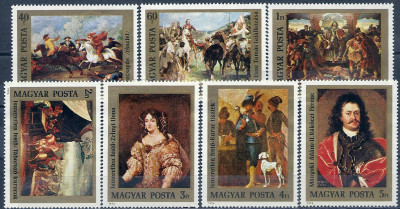 1976 r. Węgry 3131 - 3137**