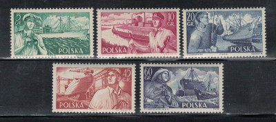 Polska 1956 Fi 815-19 **