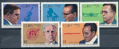 1974 Kuba  Mi 1979 - 1983**